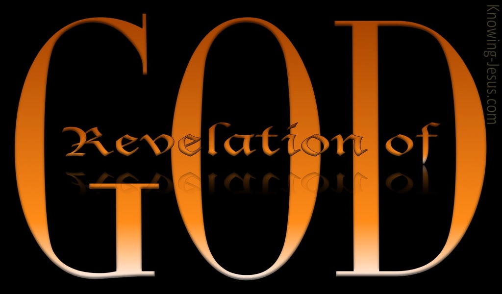 Revelation Of God (devotional)08-14 (black)